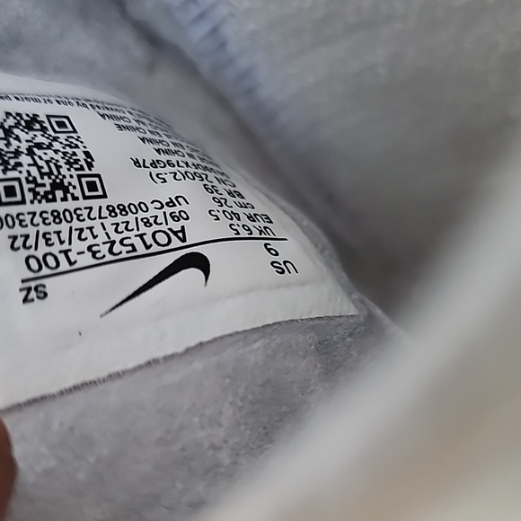 Nike Air Force 1 Lover XX Womens Size 9 Shoes Mules Slides Sneakers Off White - Picture 9 of 9